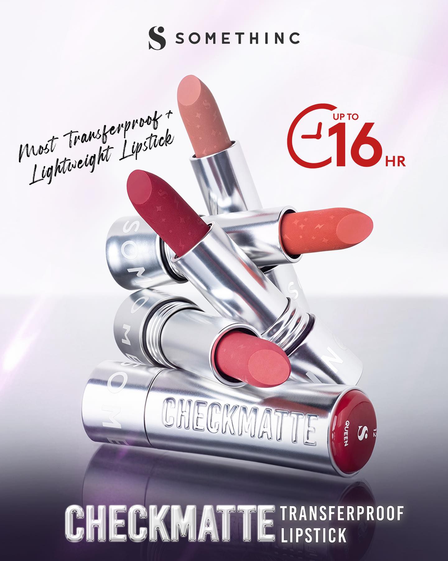 Rekomendasi Lipstik Kissproff - Somethinc Checkmatte Transferprof Lipstick