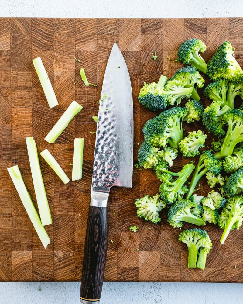 Cara Memotong Brokoli Hijau