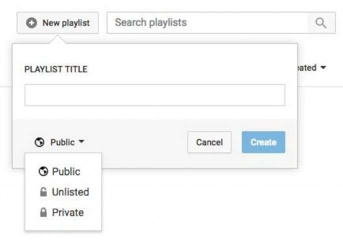 Cara Membuat Playlist di Youtube