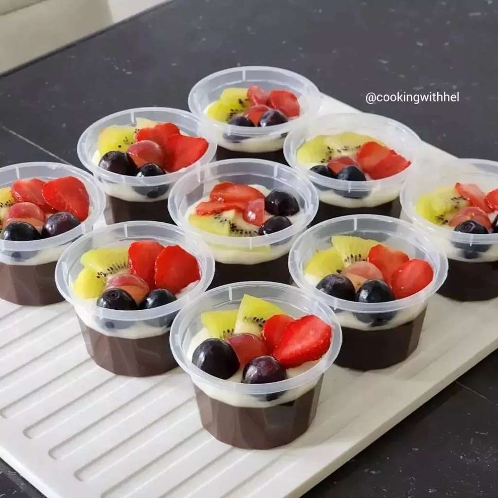 Cara Membuat Puding Coklat Susu Kental Manis