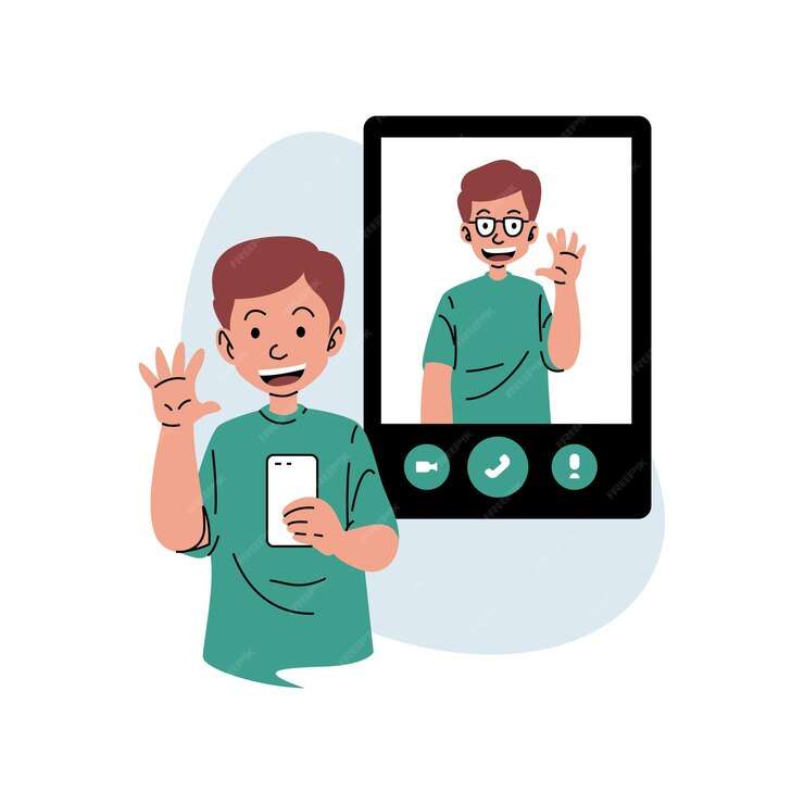 Ilustrasi Merekam Panggilan Whatsapp