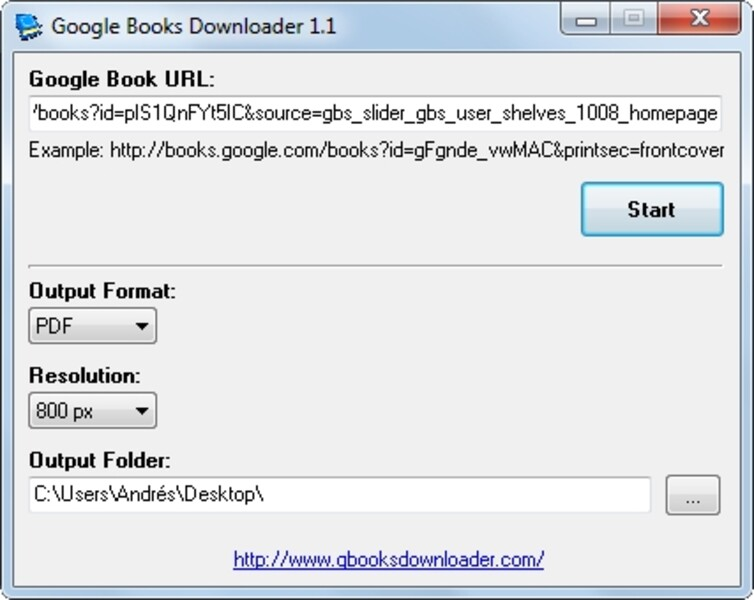 Google Books Downloader