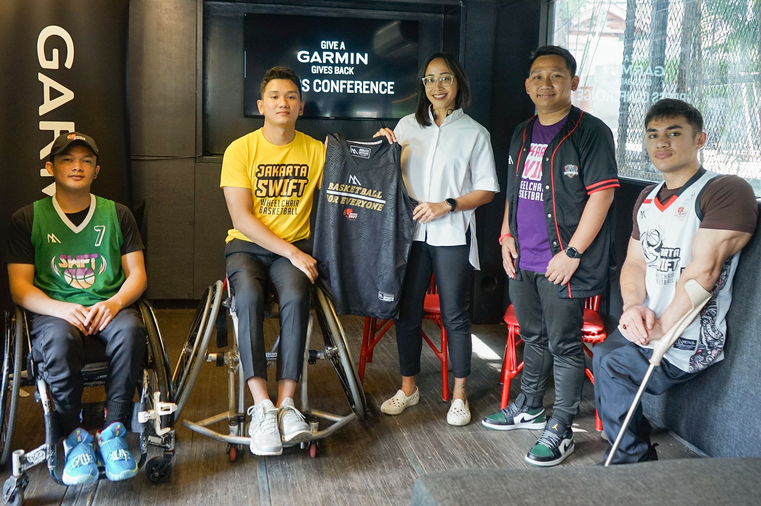 Garmin Kolaborasi dengan Jakarta Swift Wheelchair Basketball
