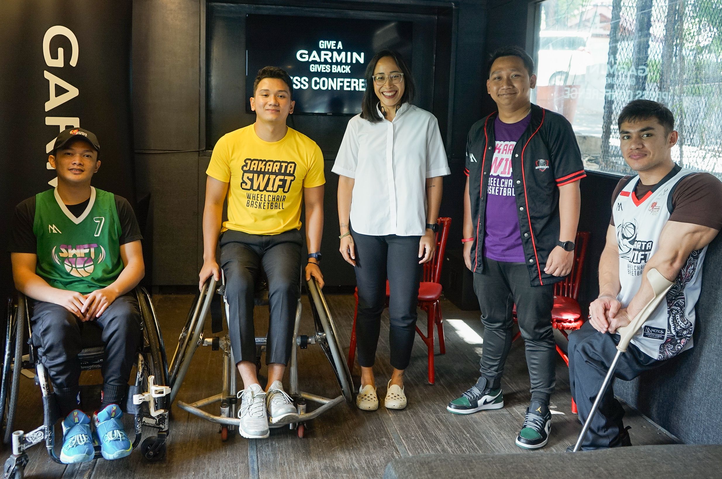 Garmin Kolaborasi dengan Jakarta Swift Wheelchair Basketball