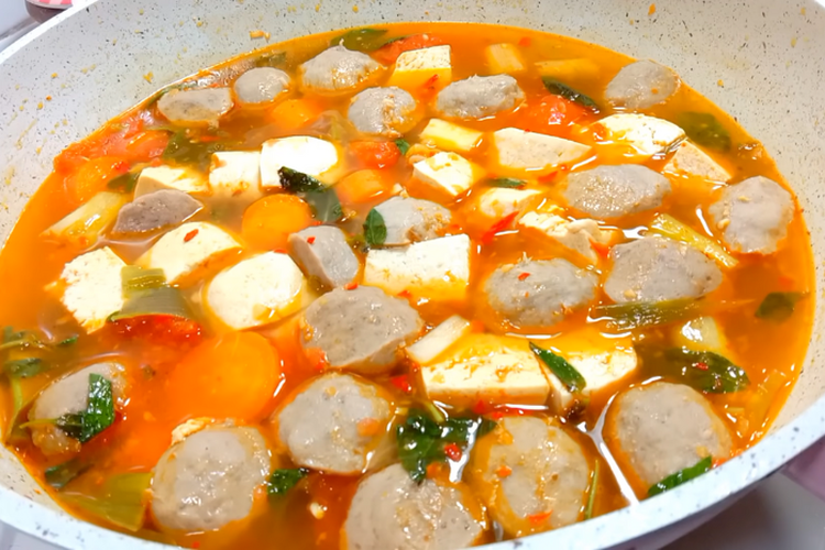 Resep Sup Kimlo Kuah Pedas