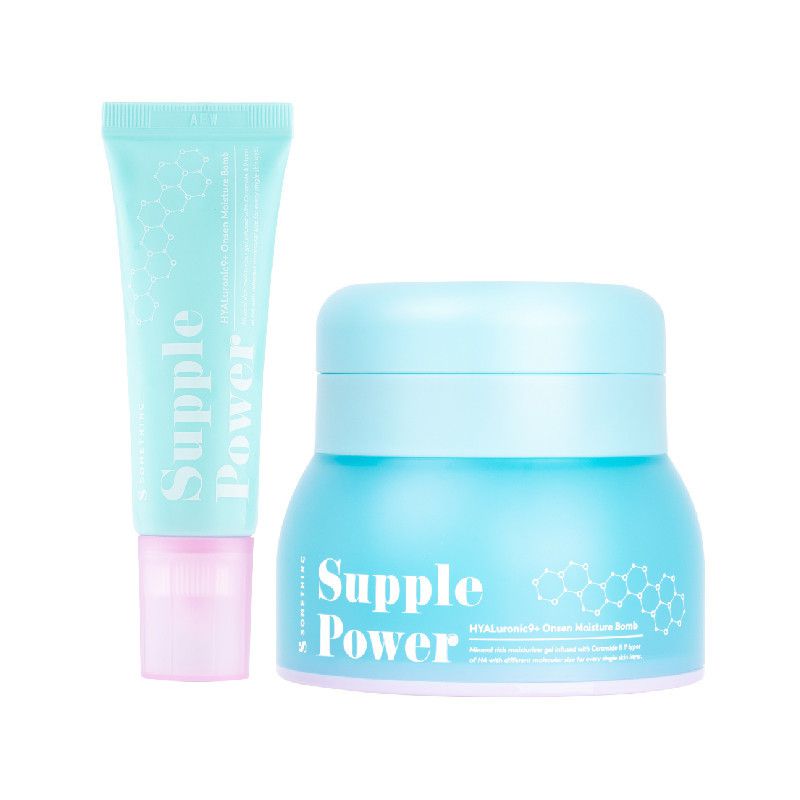 Moisturizer untuk Kulit Kering - SOMETHINC Supple Power Hyaluronic9 Onsen Moisture Bomb Gel