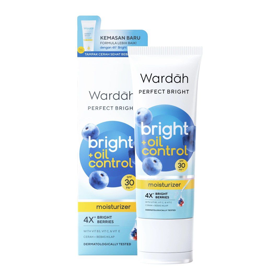 Moisturizer untuk Kulit Berminyak - Wardah Perfect Bright Moisturizer Bright Oil Control SPF 30