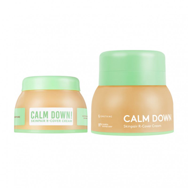 Moisturizer untuk Kulit Berjerawat - SOMETHINC Calm Down! Skinpair R-Cover Cream