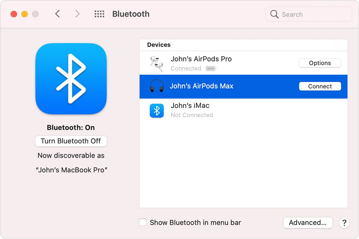 Cara Mengaktifkan Bluetooth di Laptop Macbook