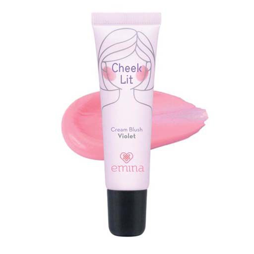 Blush on Cool Tone - Emina Cheek Lit Cream Violet