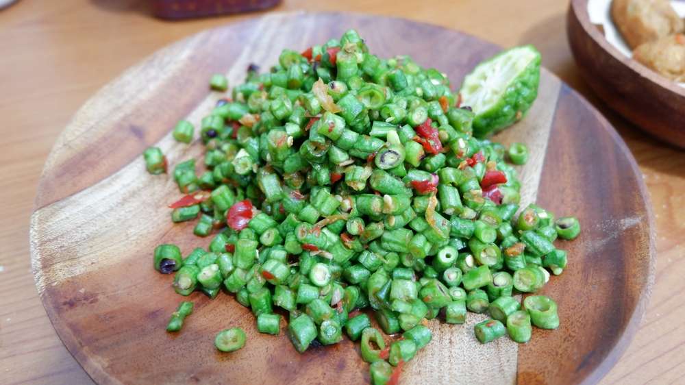 Resep Pencok Kacang Panjang