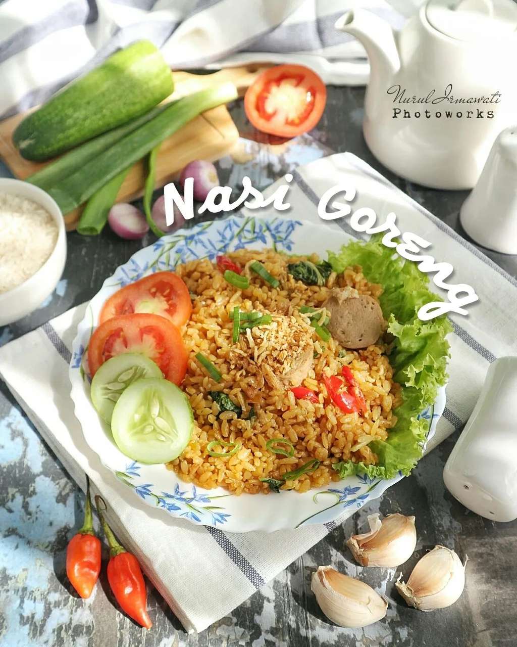 Resep Nasi Goreng Spesial ala Restoran Sederhana