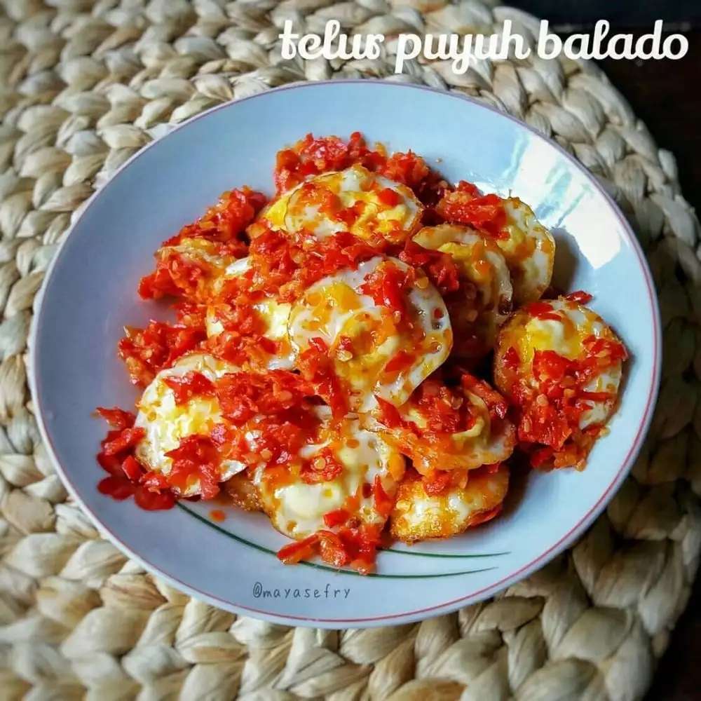 Resep Telur Puyuh Balado