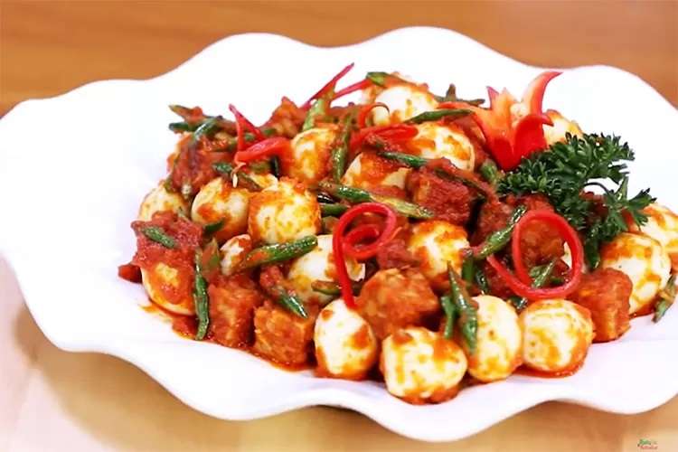 Resep Telur Puyuh Balado