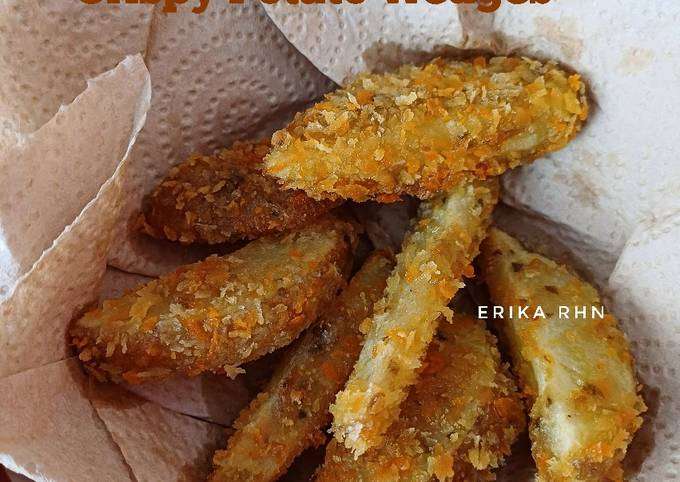 Resep POtato Wedges Tepung Roti