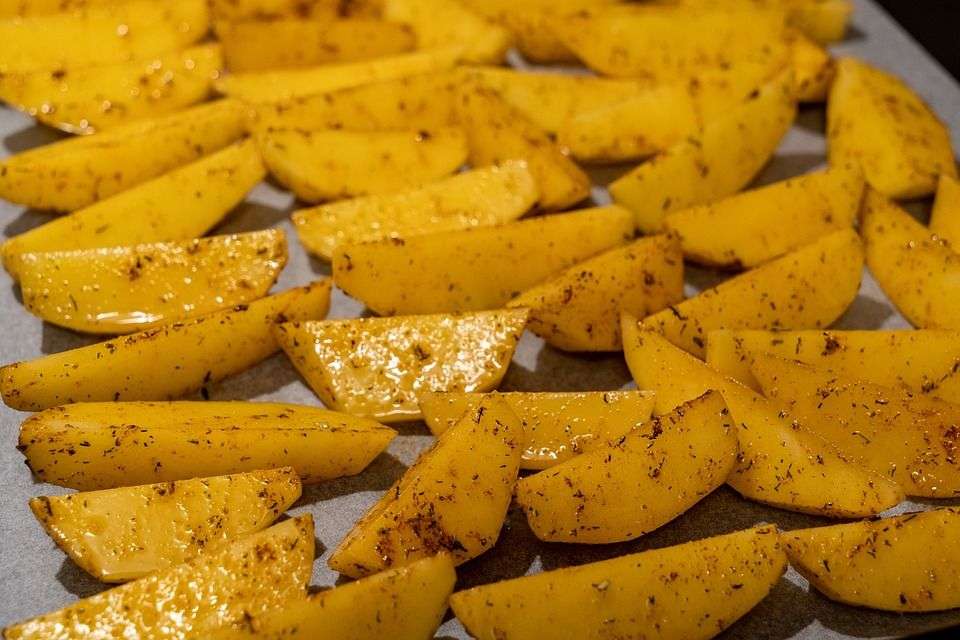 Resep Potato Wedges tanpa Tepung