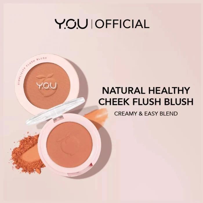 Rekomendasi Cream Blush Lokal - YOU The Simplicity Flush Blush