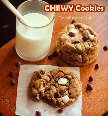 Resep Cookies Coklat Chewy