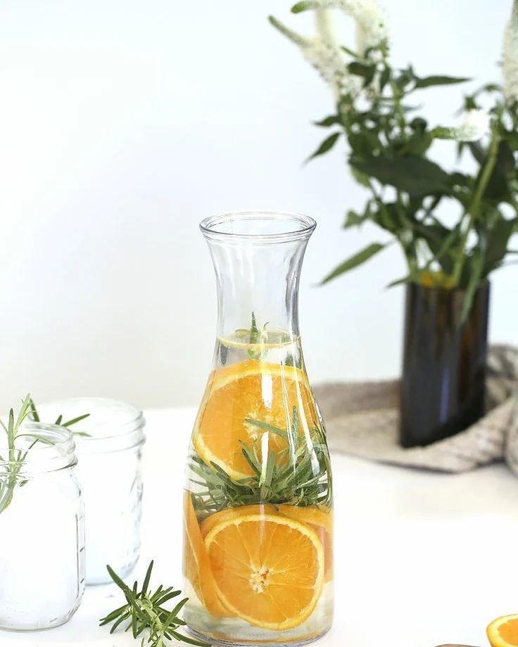 Rosemary Lemon Water