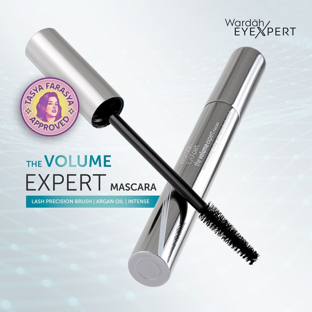 Makeup Tasya Farasya Approved - Wardah EyeXpert The Volume Expert Mascara