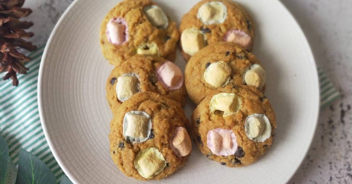 Resep Kue Kukis Marshmallow (S’mores Cookies)