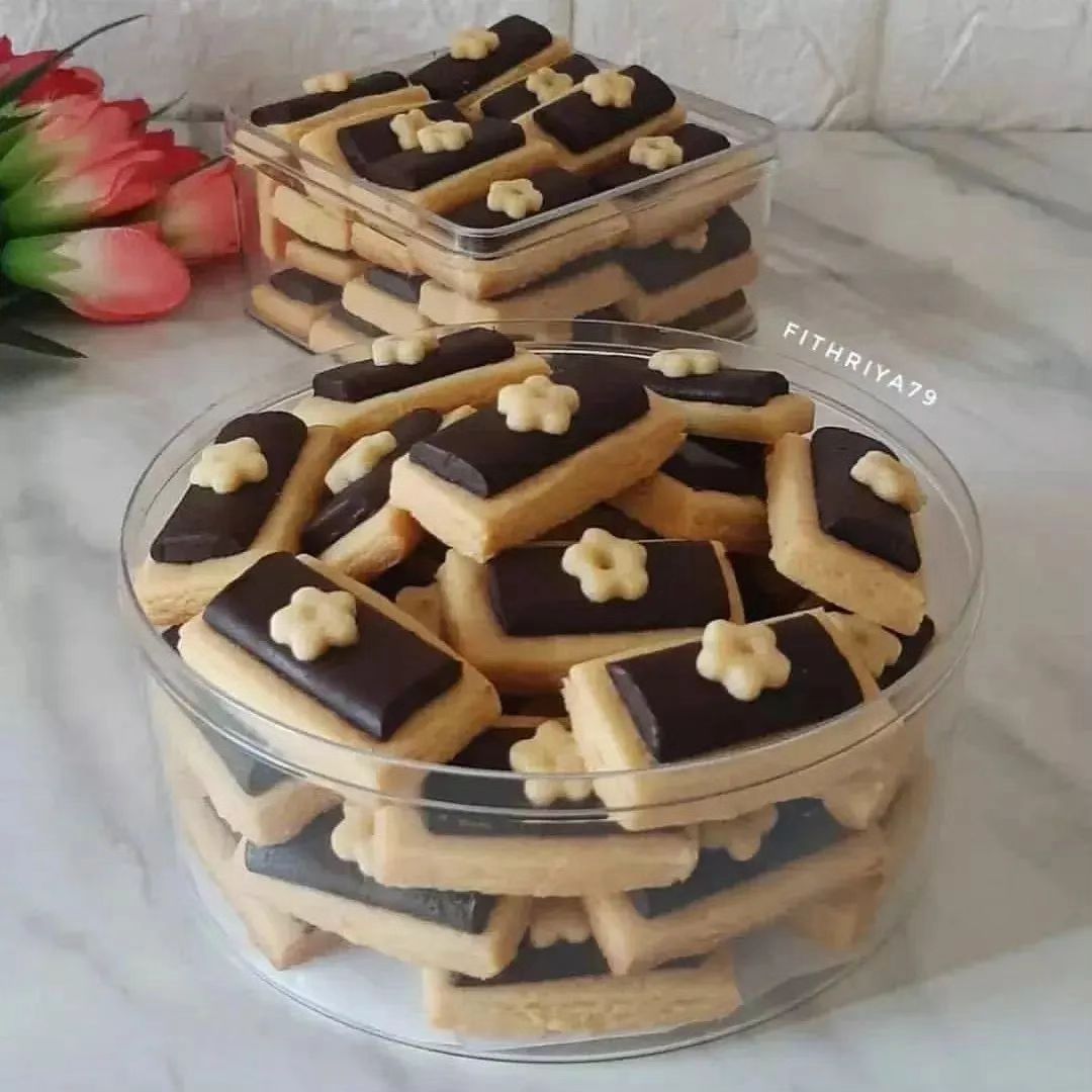 Resep Kue Kering Lebaran Unik dan Cantik - Chocolate Stick Cookies