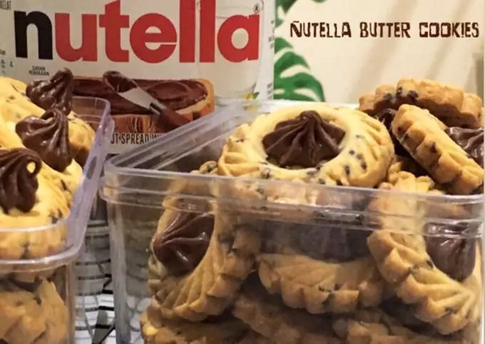 Resep Nutella Butter Cookies