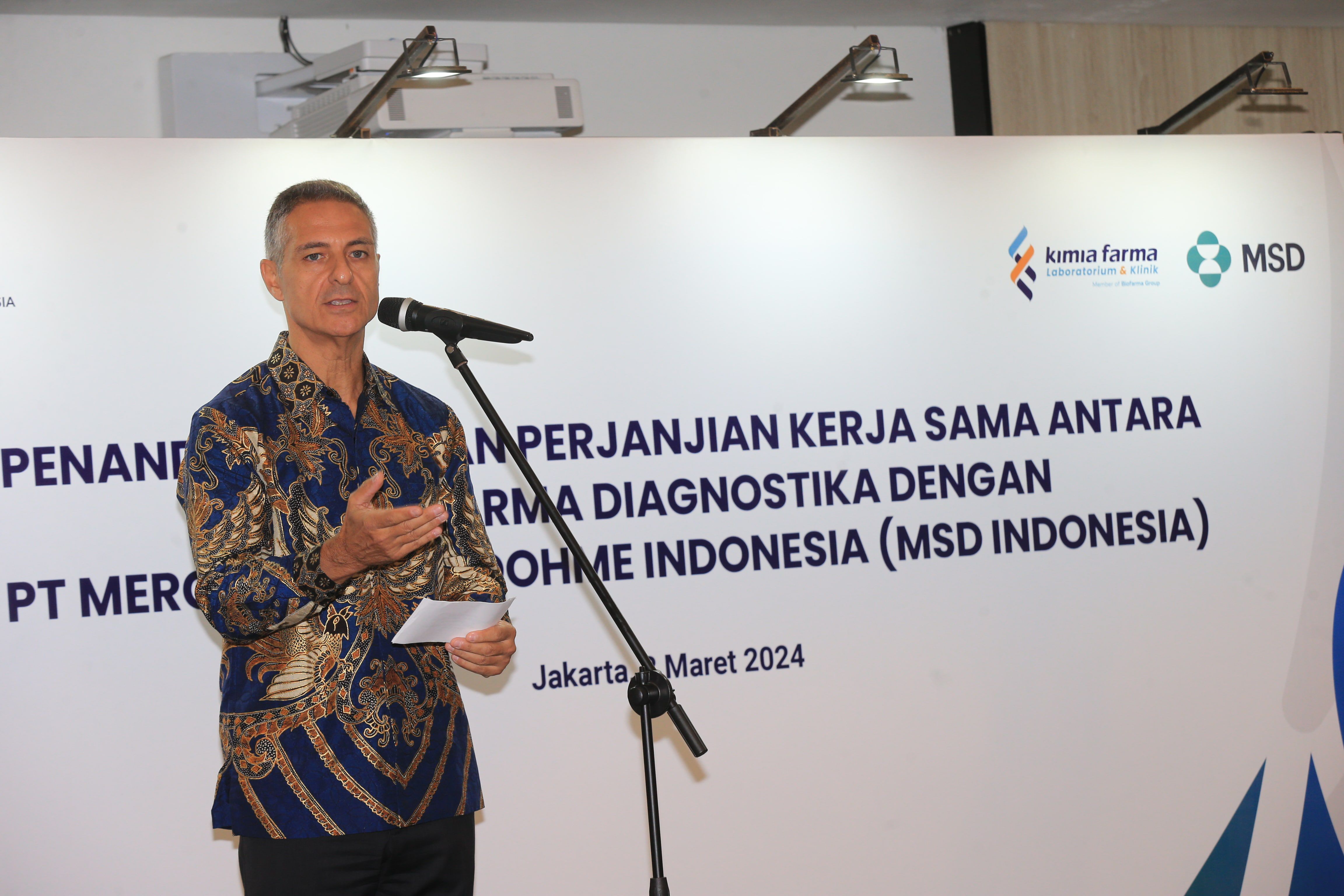 Kerjasama MSD Indonesia dan Kimia Farma
