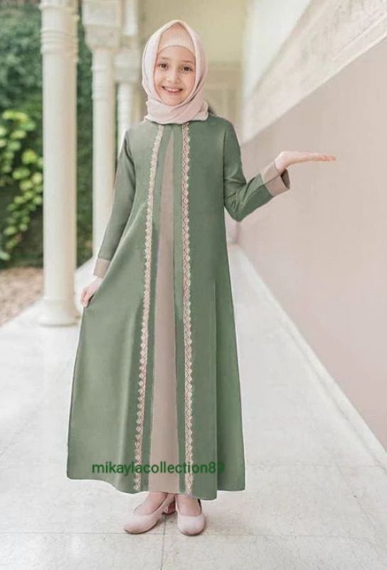 Model Baju Lebaran untuk Anak Perempuan - Abaya