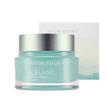 Pelembap Untuk Kulit Kering - Nature Republic Iceland Firming Watery Cream
