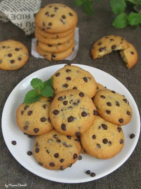 Resep Vanilla Chocochips Cookie Simple