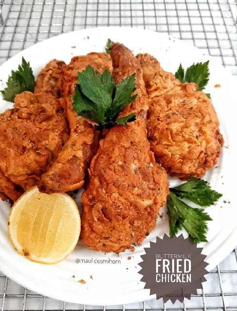 Resep Fried Chicken Buttermilk