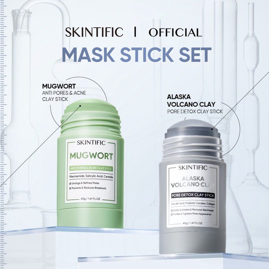 Rekomendasi Clay Mask Stick - Skintific Clay Stick