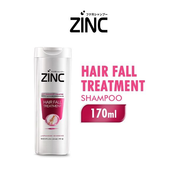 Shampoo Untuk Rambut Rontok Dan Ketombean - Zinc Shampoo Hair Fall Treatment