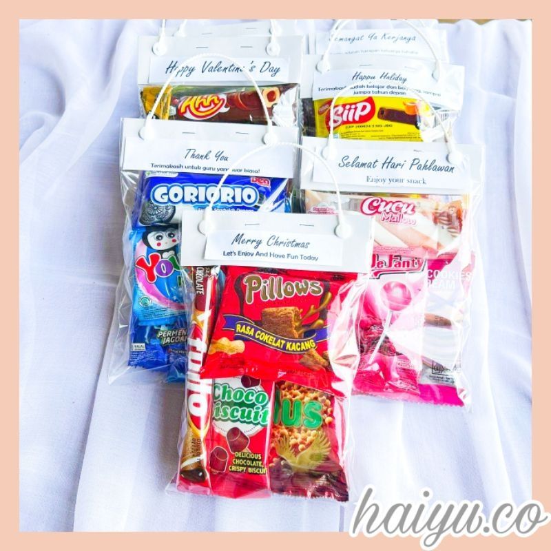 Ide Hampers untuk Anak - Mini Gift Snack
