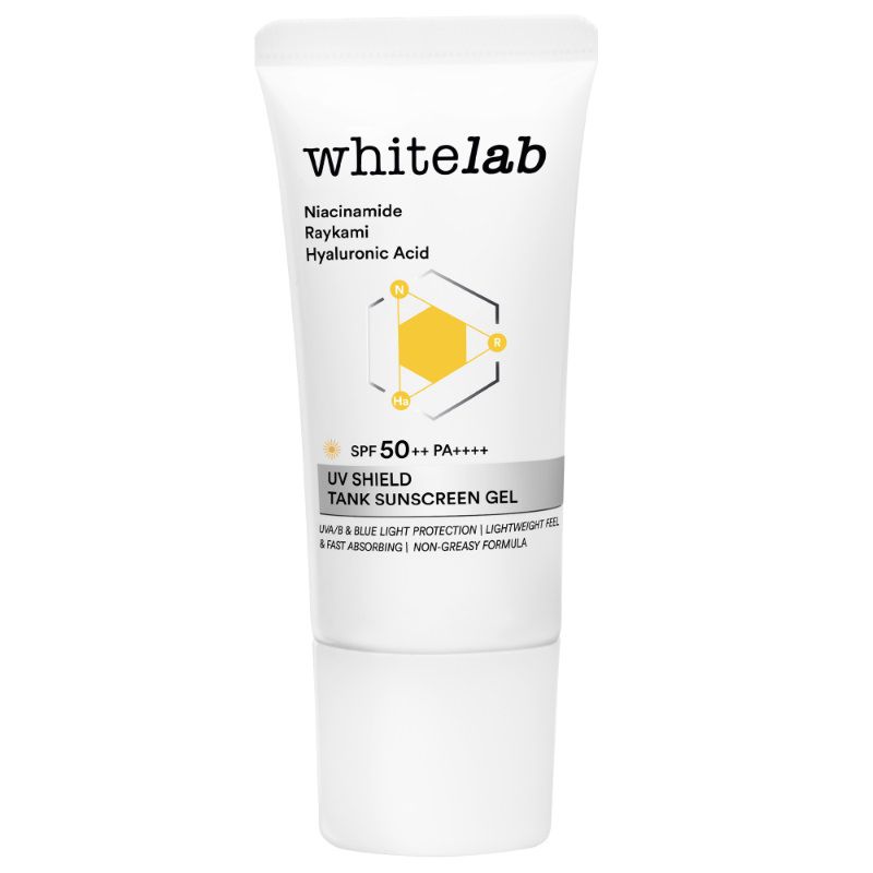 Rekomendasi Sunscreen Anti Aging - Whitelab UV Shield Tank Sunscreen Gel