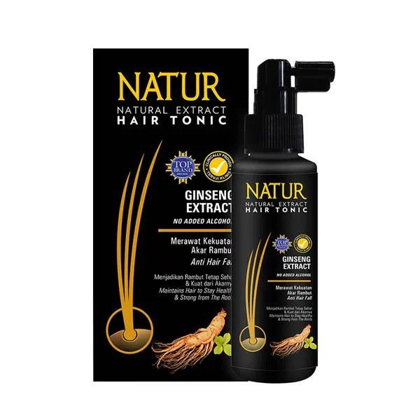 Rekomendasi Hair Tonic untuk Rambut Rontok - Natur Extract Ginseng Hair Tonic
