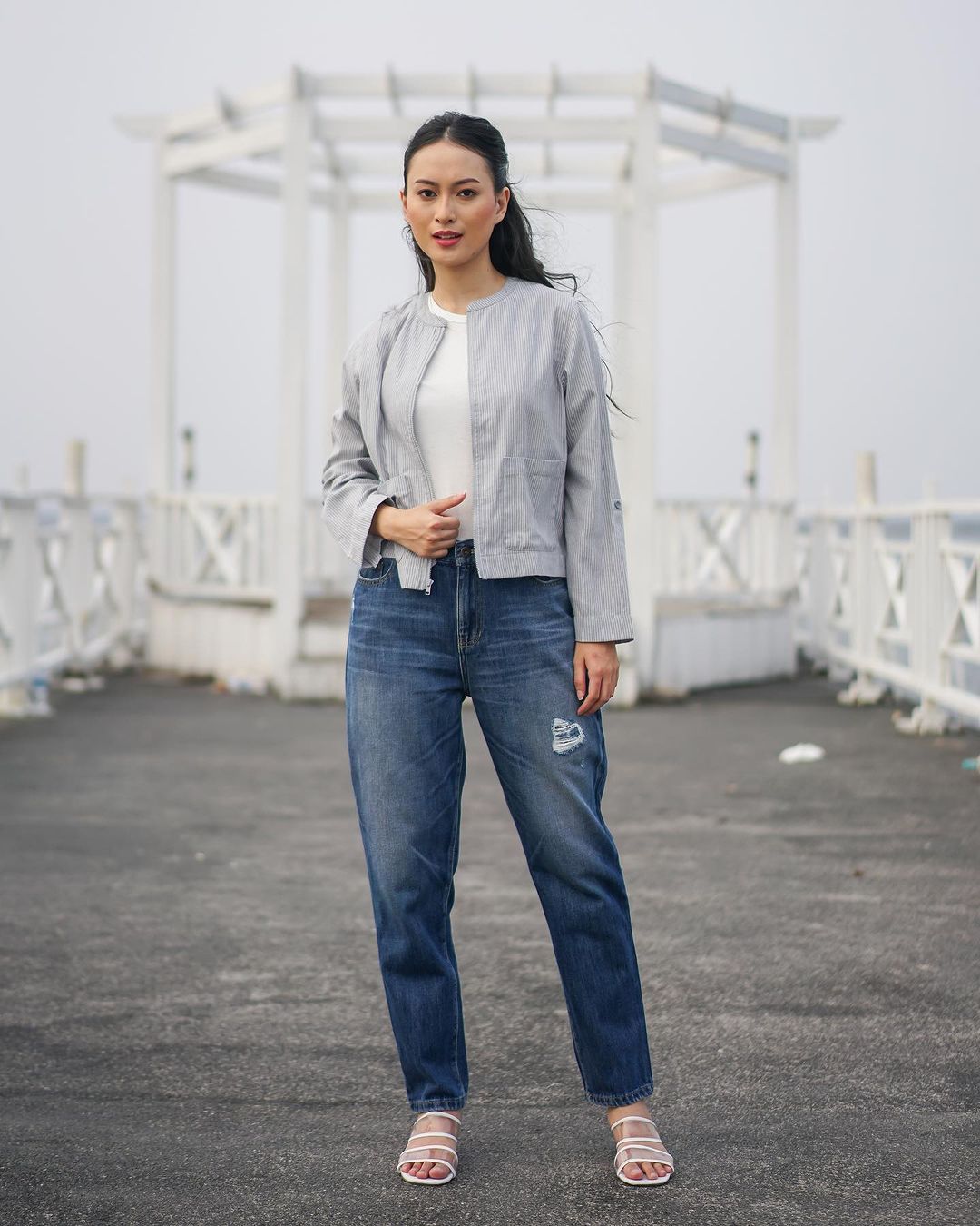 Model Celana Jeans Terkini Untuk Wanita - Boyfriend Jeans