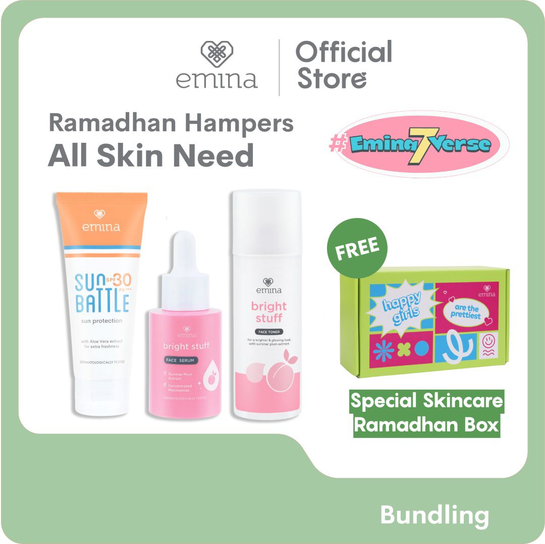 Skincare Gift Seft Untuk Hampers Lebaran - Emina Skincare Ramadhan Hampers