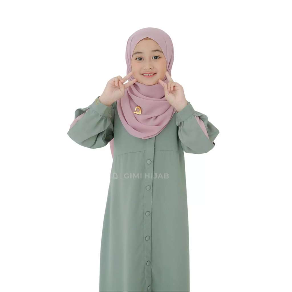 Kerudung Yang Cocok Untuk Gamis Sage - Lavender