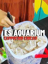 Resep Es Cappucino Cincau Aquarium