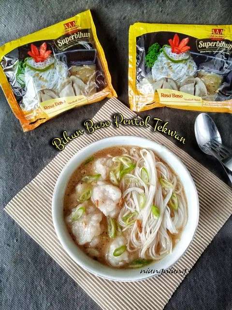 Resep Pentol Tekwan Bihun