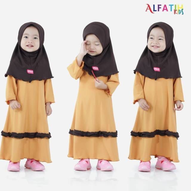 Rekomendasi Brand Baju Lebaran Bayi Perempuan - Al-Fatih Kids