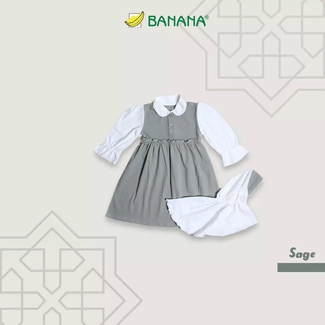 Rekomendasi Brand Baju Lebaran Bayi Perempuan - Banana