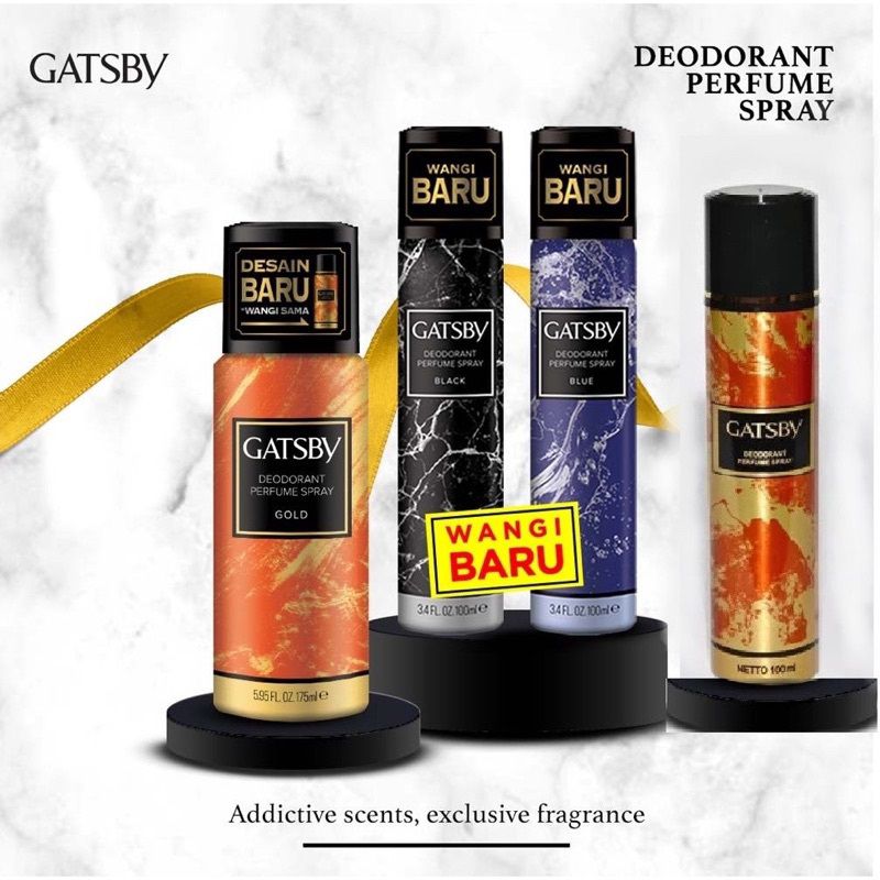 Rekomendasi Deodoran Spray - GATSBY Deodorant Perfume Spray