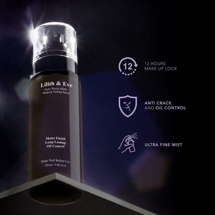 Rekomendasi Setting Spray - Lilith & Eve Party Rocks Matte Setting Spray