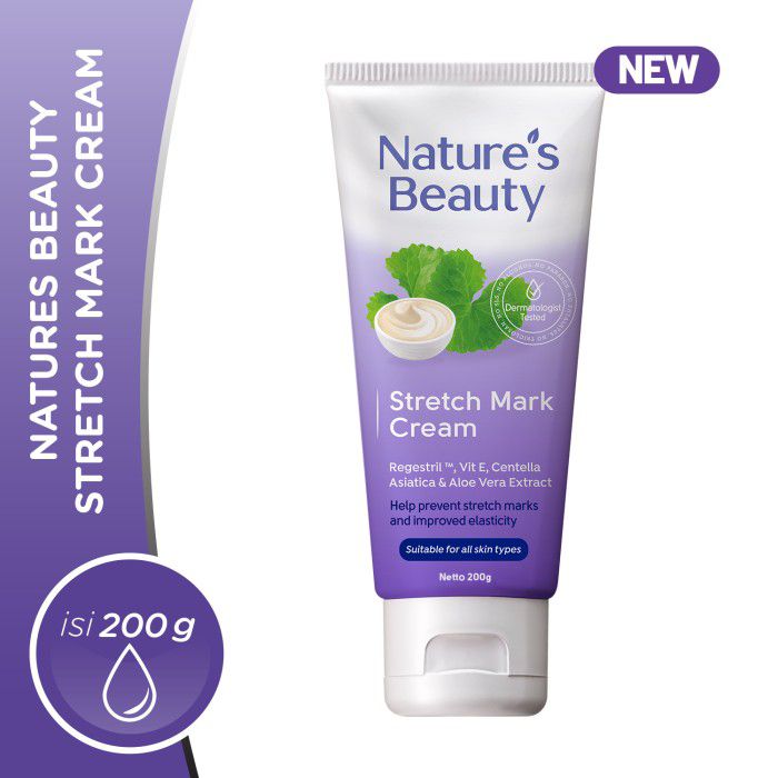 Produk Untuk Mengatasi Stretchmark - Nature’s Beauty Stretch Mark Cream