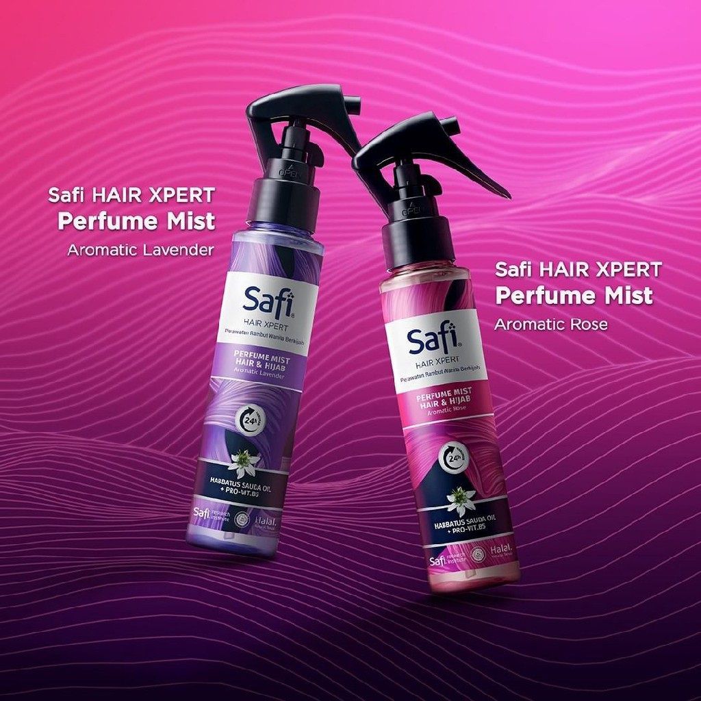 Hair Mist Untuk Hijabers - Safi Hair Xpert Hijab & Hair Perfume Mist