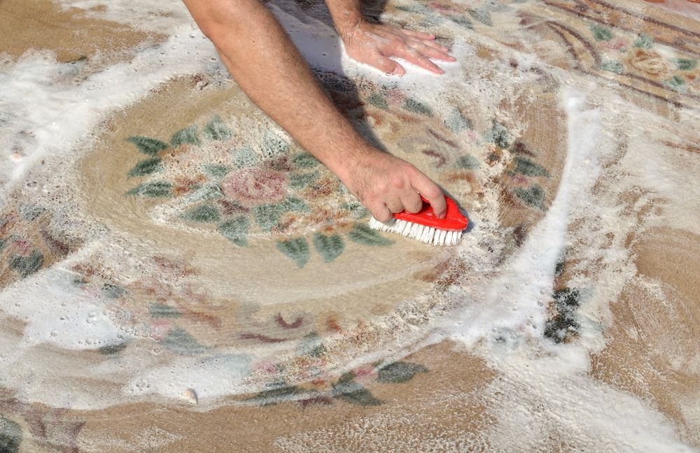 cara mencuci karpet sendiri di rumah