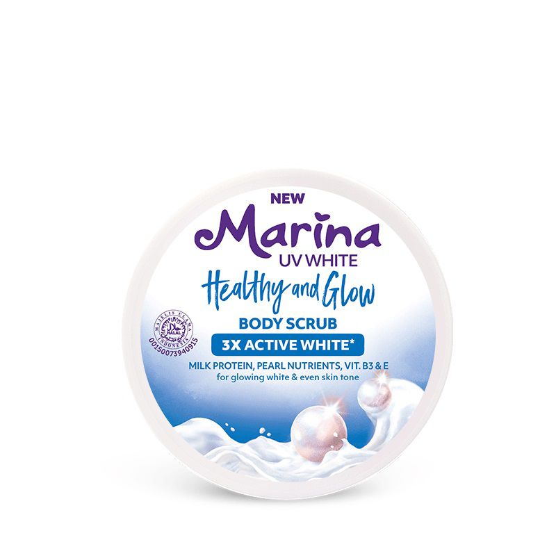 Rekomendasi Body Scrub Untuk Mencerahkan - Marina Healthy & Glow Body Scrub